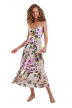 Carregar imagem no visualizador da galeria, Model Front: Blueman Maxi Dresses Helena Puerto Escondido
