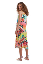 Carregar imagem no visualizador da galeria, Model Back: Blueman Midi Dress Mikaela Flower Power
