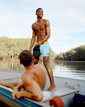 Carregar imagem no visualizador da galeria, Image 07: Blueman Boardshort Bermuda Mini Color Block Azul
