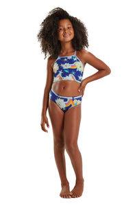 Model Front: Blueman Girl's Two-Piece Biquini Lais Ceu De Flor