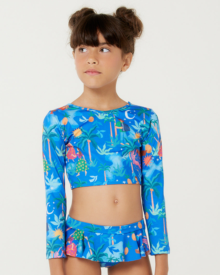 Gallery: Blueman Girl's Two-Piece Biquini Peteca Simpatia Inf