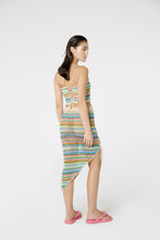 Carregar imagem no visualizador da galeria, Image 06: Blueman Beach Skirt Bottom Crochet Listras
