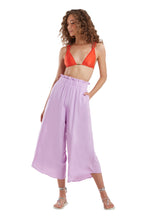 Carregar imagem no visualizador da galeria, Image 03: Blueman Beach Trousers Calca Pantacourt Liso Roxo
