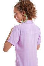 Carregar imagem no visualizador da galeria, Image 04: Blueman Shirtdress Chemise Eva Roxo
