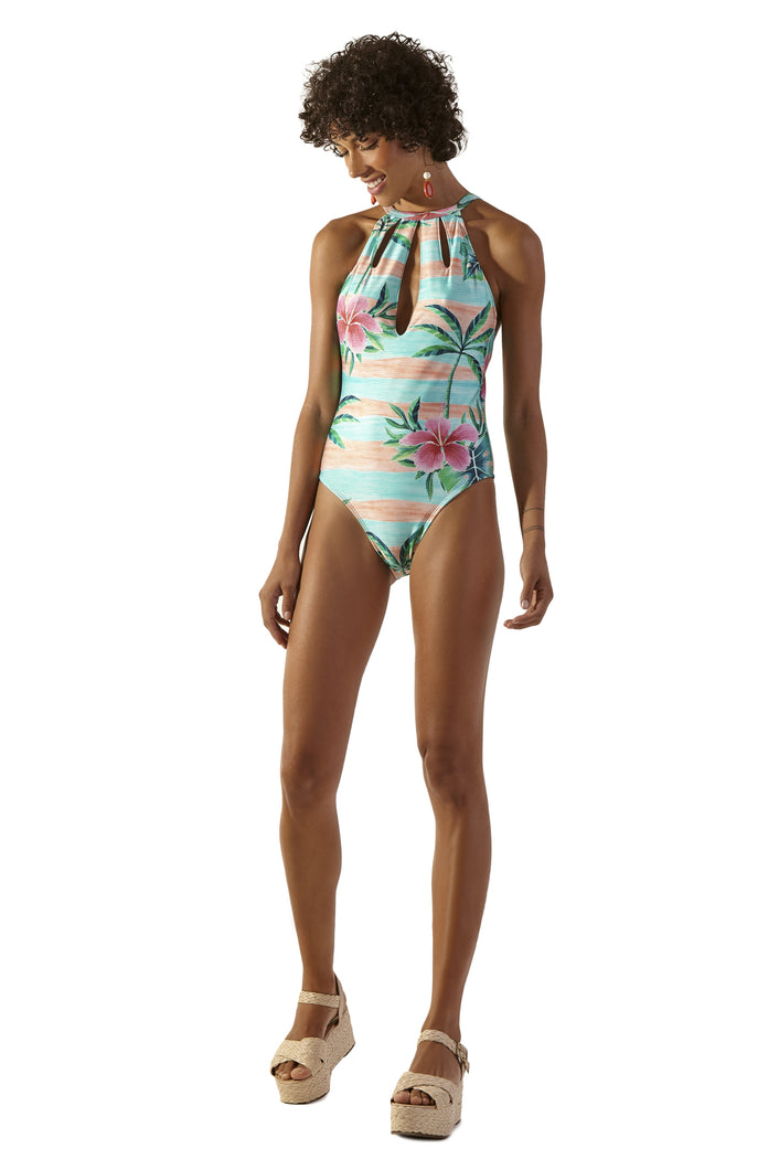 Model Front: Blueman One-Piece Gotas Levemente