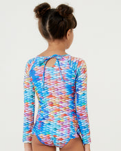 Carregar imagem no visualizador da galeria, Image 04: Blueman Girl&#39;s One-Piece Maio Amber Escama Inf

