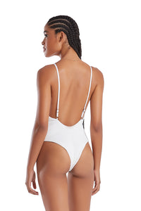 Model Back: Blueman One-Piece Maio Belize Textura Softcell-Off White