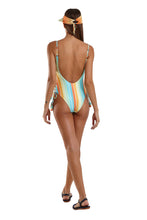 Carregar imagem no visualizador da galeria, Model Back: Blueman One-Piece Maio Betta Granita
