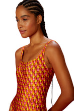 Carregar imagem no visualizador da galeria, Image 02: Blueman One-Piece Maio Camiseta-Quadrado Ai-Meu-Coracao
