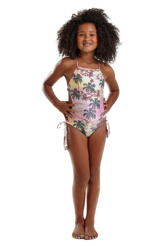 Model Front: Blueman Girl's One-Piece Maio Elsa Puerto