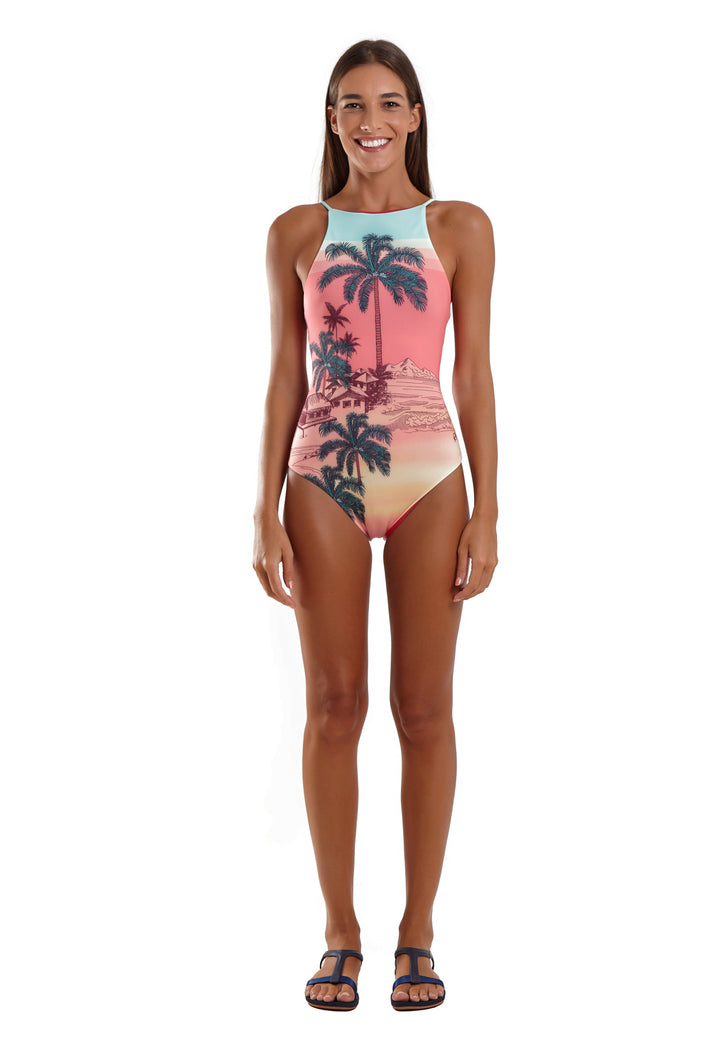 Model Front: Blueman One-Piece Maio Jasmim Puerto