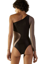 Carregar imagem no visualizador da galeria, Image 07: Blueman One-Piece Ornamento Caramel Preto
