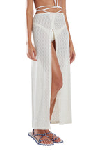 Carregar imagem no visualizador da galeria, Image 02: Blueman Beach Skirt Saia Transpasse Buzios Cru

