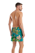 Carregar imagem no visualizador da galeria, Model Back: Blueman Boardshort Short Fiji Blue
