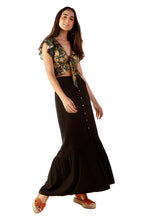 Carregar imagem no visualizador da galeria, Image 05: Blueman Beach Skirt Talia Preto
