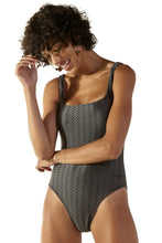 Carregar imagem no visualizador da galeria, Image 06: Blueman One-Piece Textura Zaz Cinza Preto
