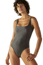 Carregar imagem no visualizador da galeria, Image 07: Blueman One-Piece Textura Zaz Cinza Preto
