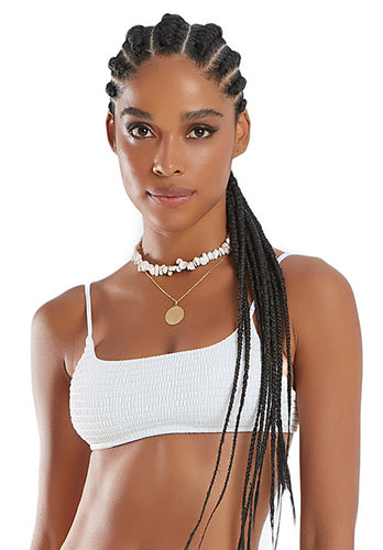 Gallery: Blueman Top Top Bela Textura Softcell-Off White