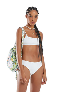 Image 03: Blueman Top Top Bela Textura Softcell-Off White