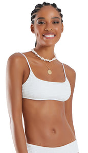 Image 06: Blueman Top Top Bela Textura Softcell-Off White