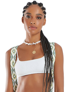 Image 10: Blueman Top Top Bela Textura Softcell-Off White