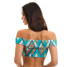 Carregar imagem no visualizador da galeria, Model Back: Blueman Top Top Carmem Barlavento
