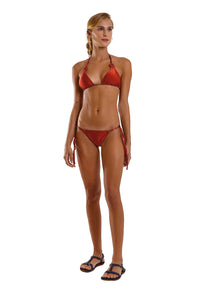 Model Front: Blueman Top Top Sexy Liso Vermelho