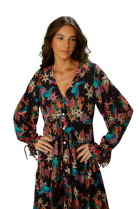 Image 03: Blueman Maxi Dresses Vestido Baile Das Araras