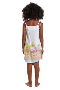 Model Back: Blueman Kaftans / Cover Ups Vestido Lily O Sorte Espirito Solar