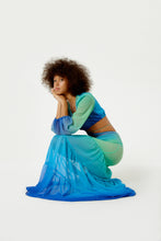 Carregar imagem no visualizador da galeria, Image 03: Blueman Maxi Dresses Vestido Longo Resort Degrade Sky Barrado
