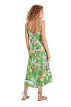 Carregar imagem no visualizador da galeria, Model Back: Blueman Maxi Dresses Vestido Midi Rafaela Vanguarda
