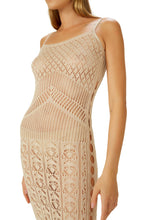 Carregar imagem no visualizador da galeria, Image 02: Blueman Maxi Dresses Vestido Tricot Branco
