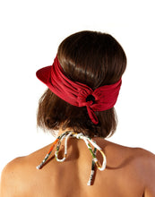 Carregar imagem no visualizador da galeria, Model Back: Blueman Visor Viseira Fuji Liso Vermelho
