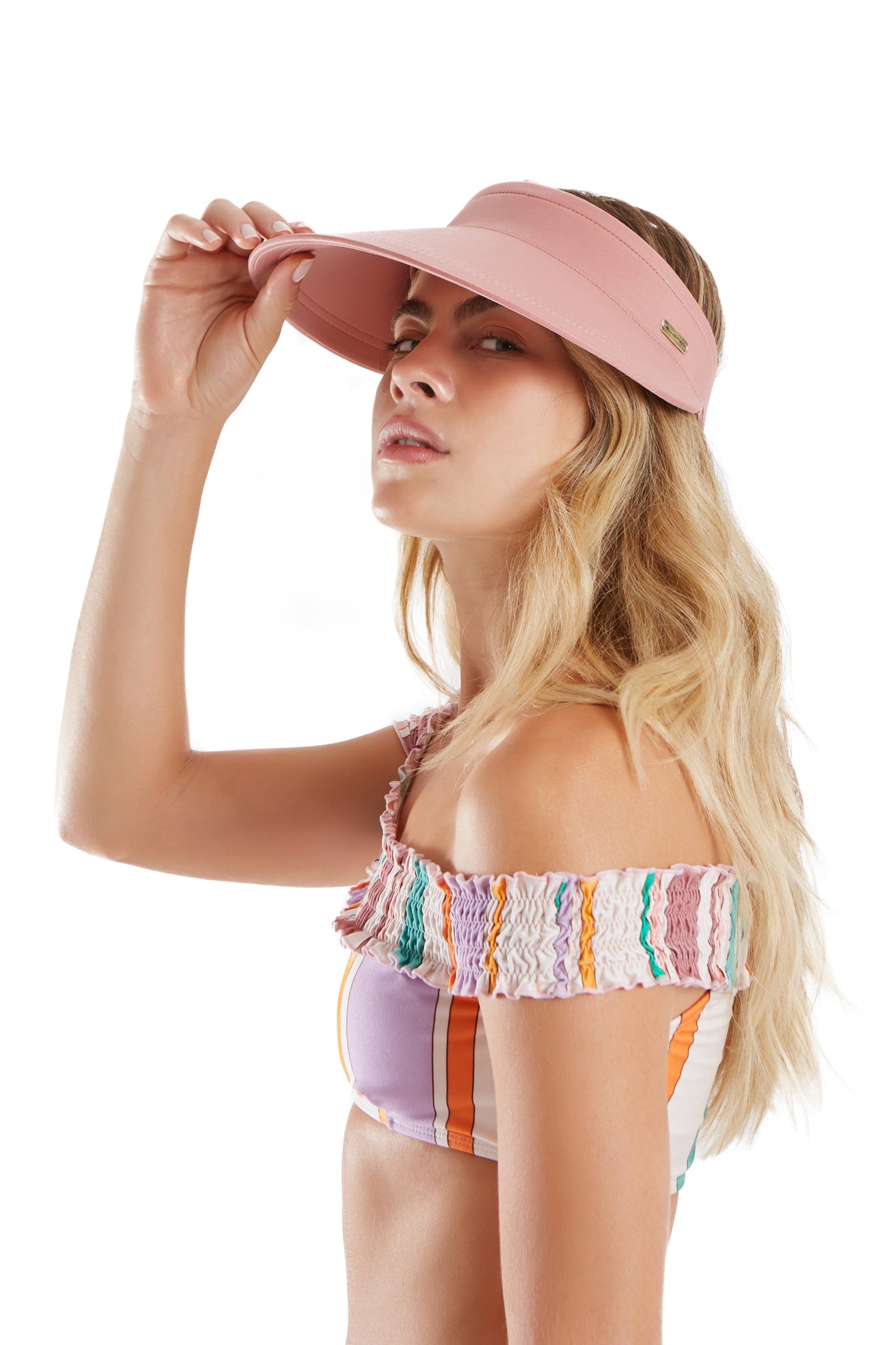 Model Front: Blueman Visor Viseira Goy Marrom