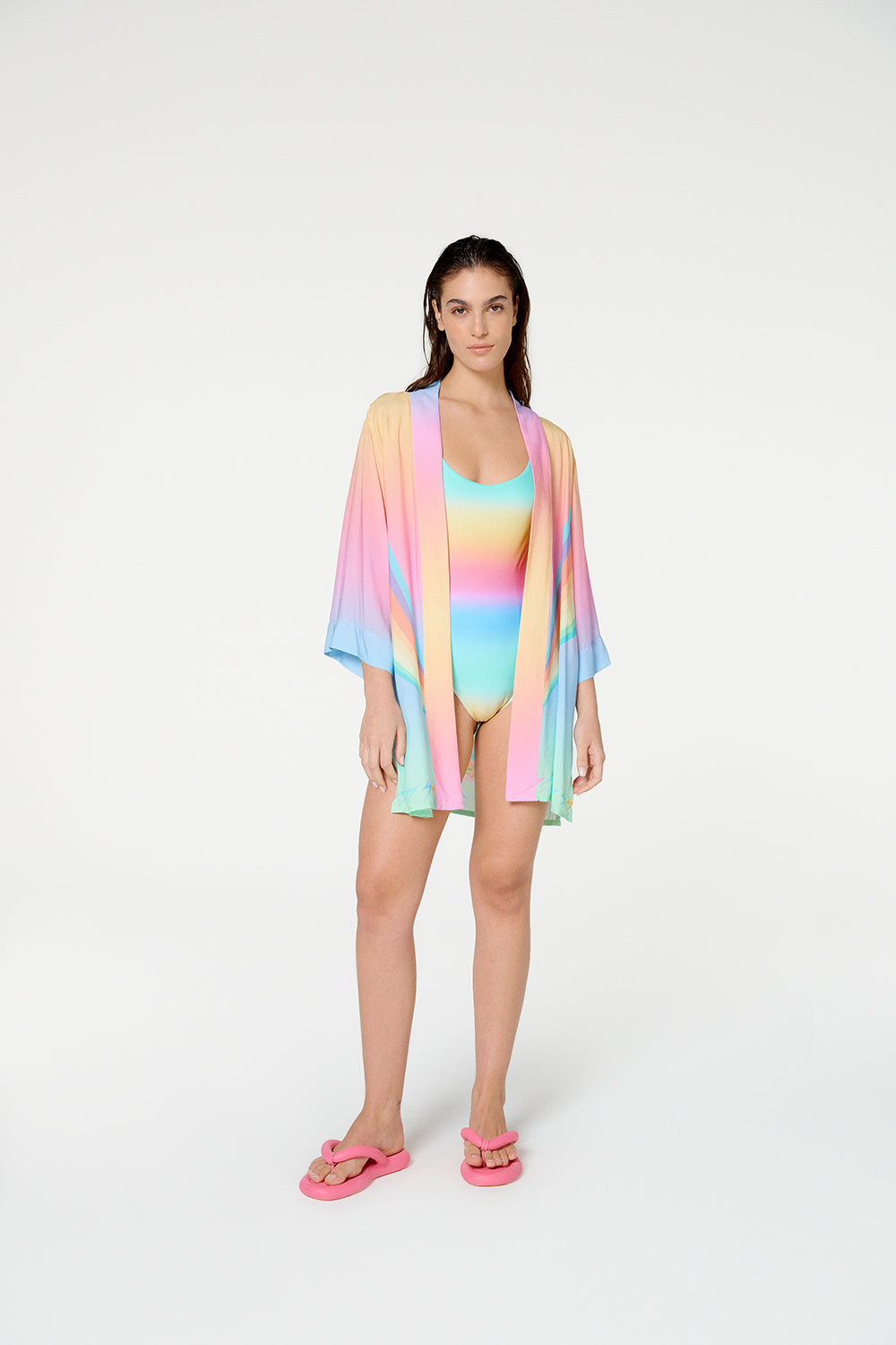 Blusa Kimono Jade Localizado 1972