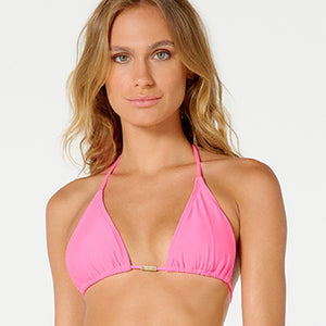 Top Tahiti Liso Neon Rosa